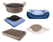 Amache, Ceste, Coperte, Cuscini, Divanetti, Letti, Tappetini